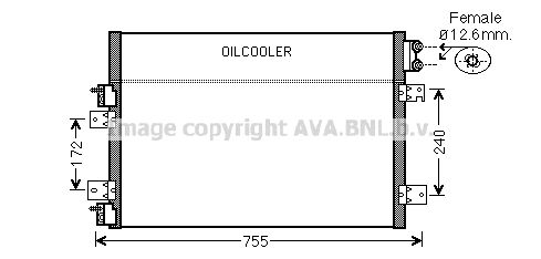 AVA QUALITY COOLING kondensatorius, oro kondicionierius CR5113